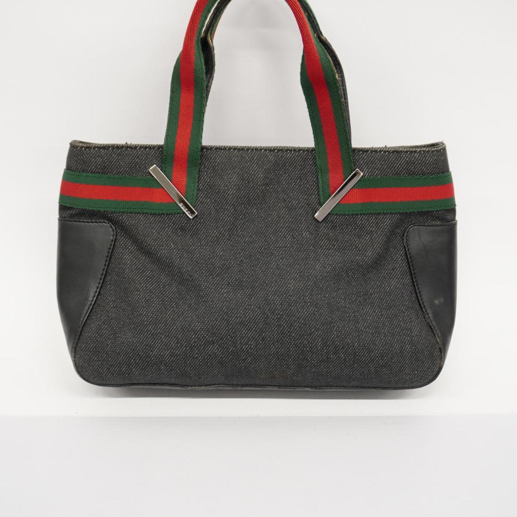 グッチ(Gucci) グッチ ハンドバッグ シェリーライン 73984 デニム ...