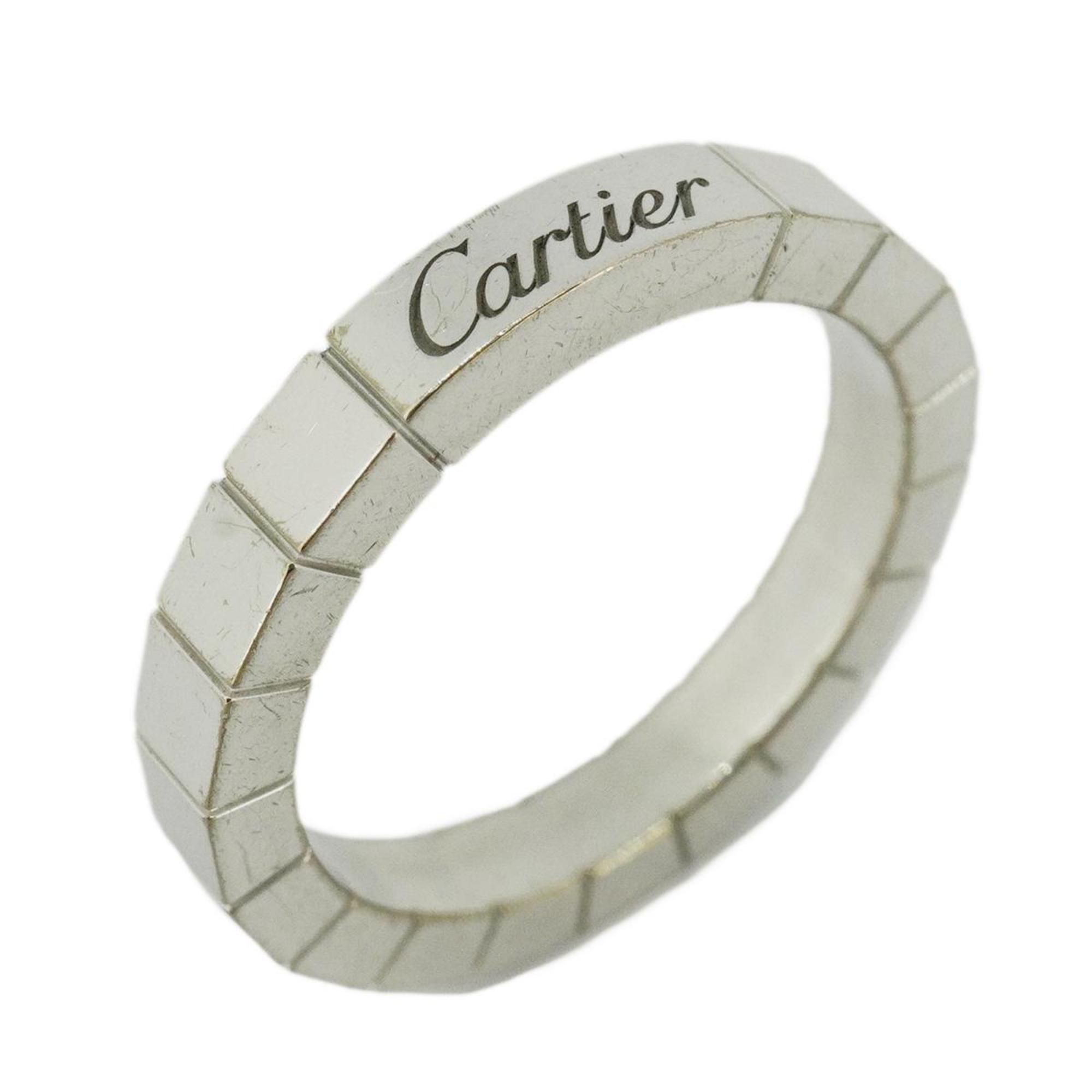 カルティエ(Cartier) カルティエ リング ラニエール K18WG ホワイト 