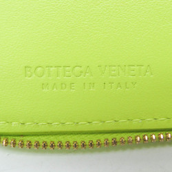 ボッテガ・ヴェネタ(Bottega Veneta) イントレチャート 689522 メンズ,レディース レザー キーケース ライムグリーン