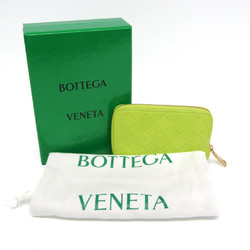 ボッテガ・ヴェネタ(Bottega Veneta) イントレチャート 689522 メンズ,レディース レザー キーケース ライムグリーン