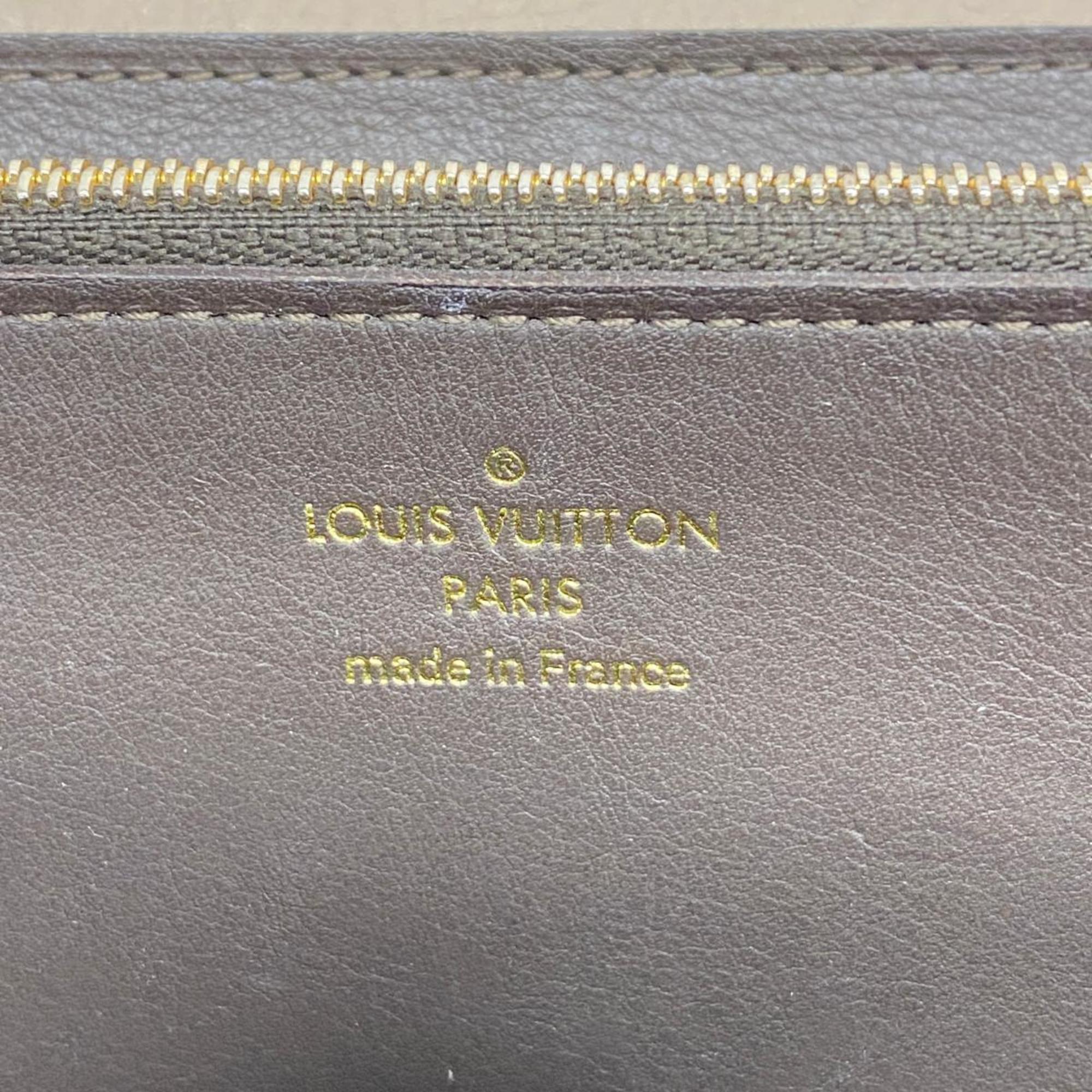 ルイ・ヴィトン(Louis Vuitton) ルイ・ヴィトン 長財布 ポルトフォイユカプシーヌ M61249 ガレメンズ レディース