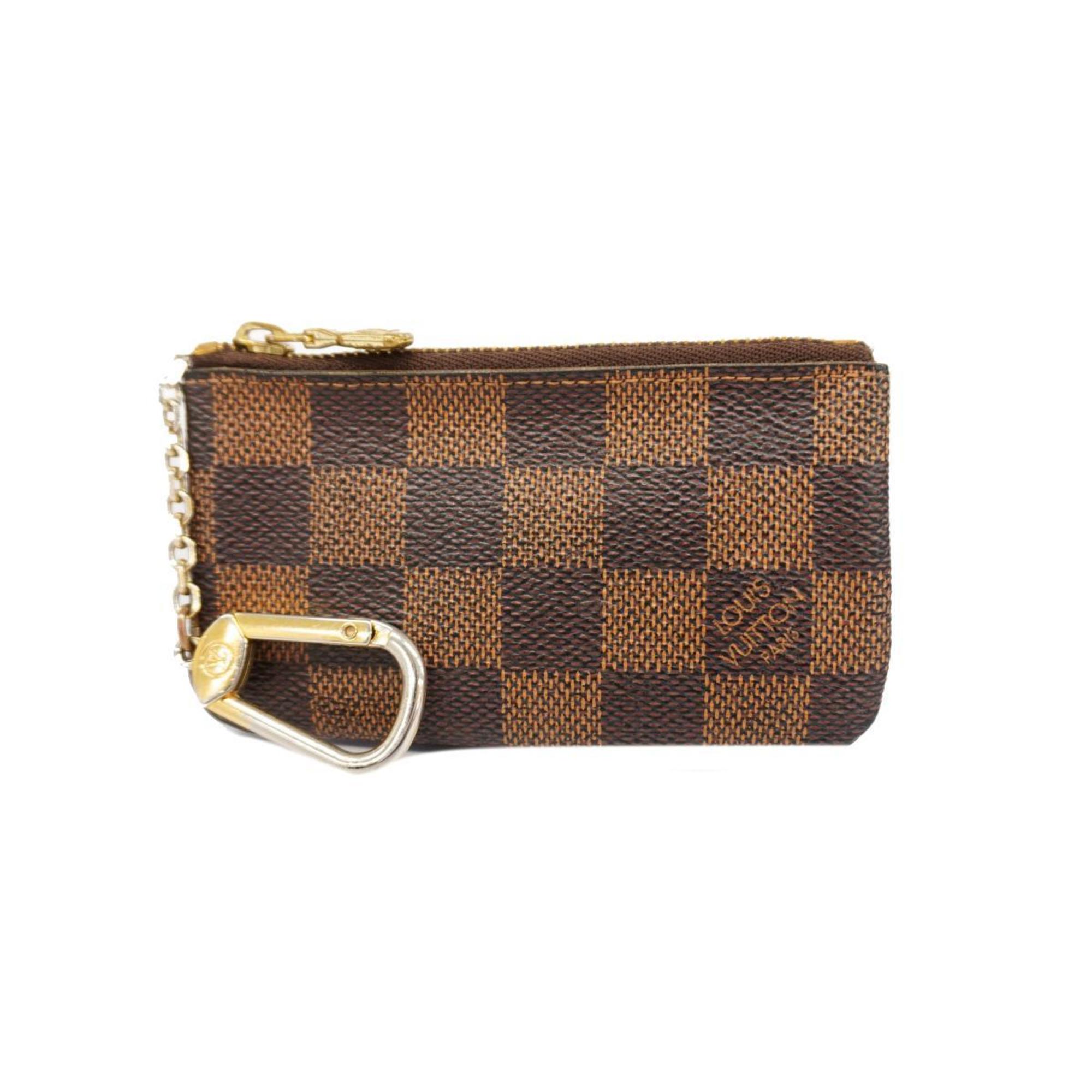 ルイ・ヴィトン(LOUIS VUITTON) ルイ・ヴィトン 財布・コインケース ダミエ ポシェットクレ N62658 エベヌレディース