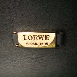 ロエベ(Loewe) アントン レディース レザー ショルダーバッグ ダークグリーン