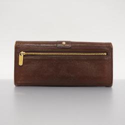 ルイ・ヴィトン(Louis Vuitton) ルイ・ヴィトン 長財布 マヒナ クラッチアメリア M58125 アカジューレディース