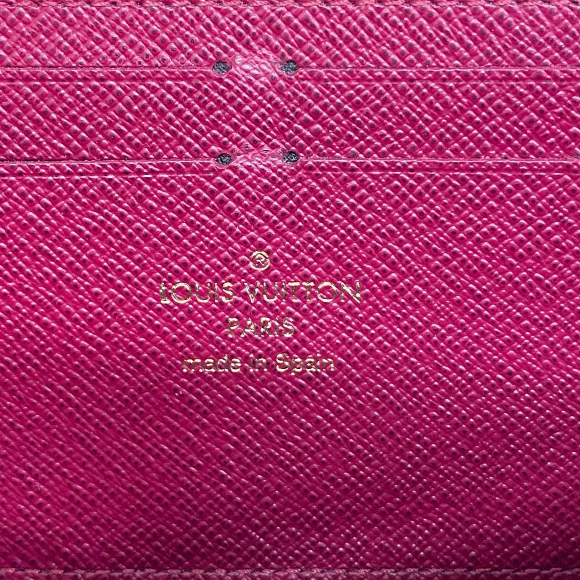 ルイ・ヴィトン(Louis Vuitton) ルイ・ヴィトン 長財布 モノグラム ポルトフォイユ クレマンス M60742 ブラウン フューシャレディース