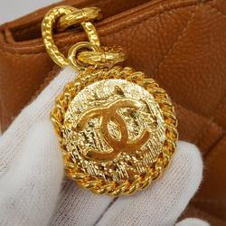 シャネル(Chanel) シャネル トートバッグ 復刻トート キャビアスキン ブラウン  レディース