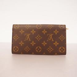 ルイ・ヴィトン(Louis Vuitton) ルイ・ヴィトン 長財布 モノグラム ポシェットポルトモネクレディ M61726 ブラウンメンズ レディース