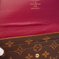 ルイ・ヴィトン(Louis Vuitton) ルイ・ヴィトン 長財布 モノグラム ポルトフォイユエミリー M60697 フューシャレディース