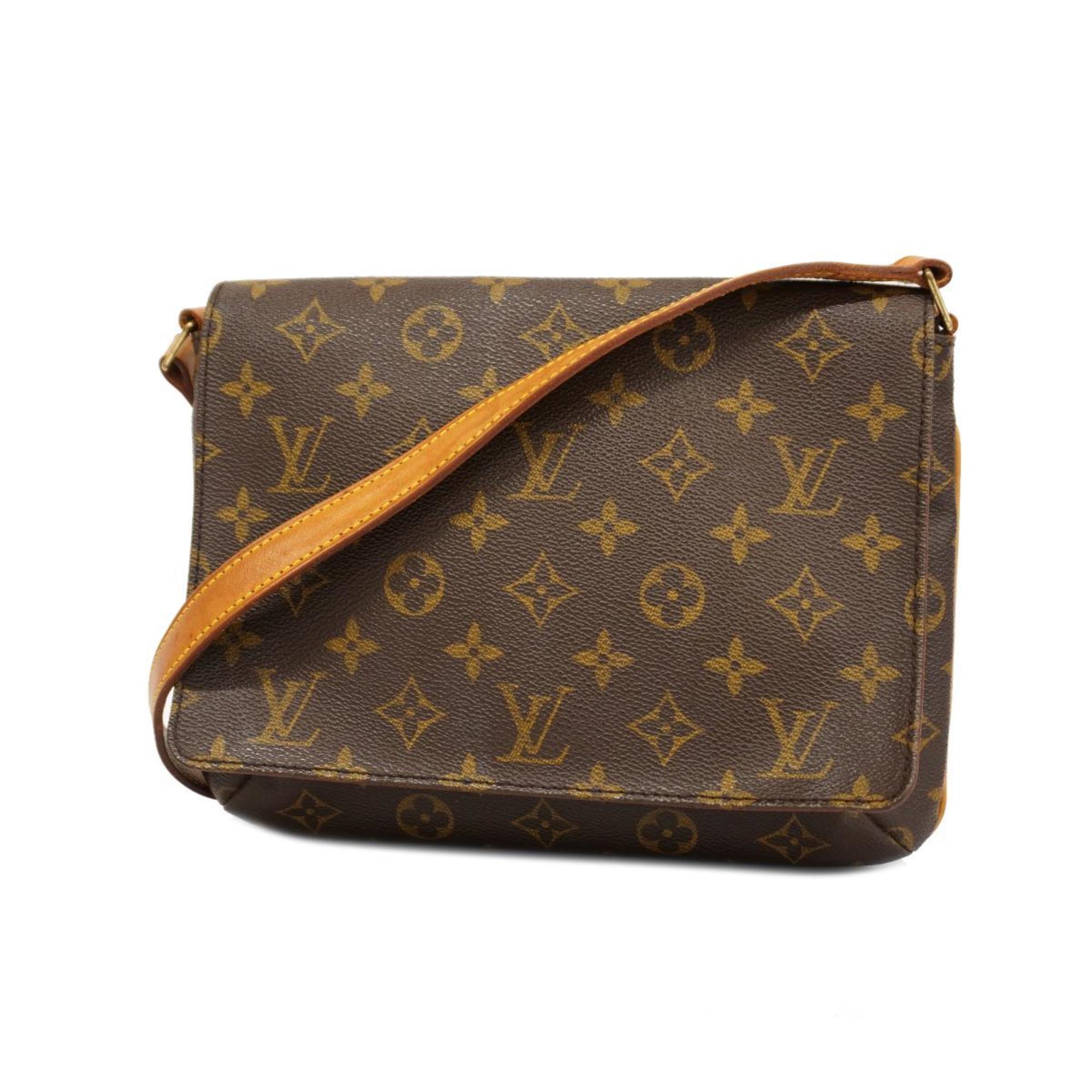 ルイ・ヴィトン(Louis Vuitton) ルイ・ヴィトン ショルダーバッグ モノグラム ミュゼットタンゴショートストラップ M51257  ブラウンレディース | eLADY Globazone