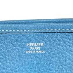 エルメス(Hermes) エルメス ショルダーバッグ エヴリン2PM □K刻印 トリヨンクレマンス ブルージーン   レディース