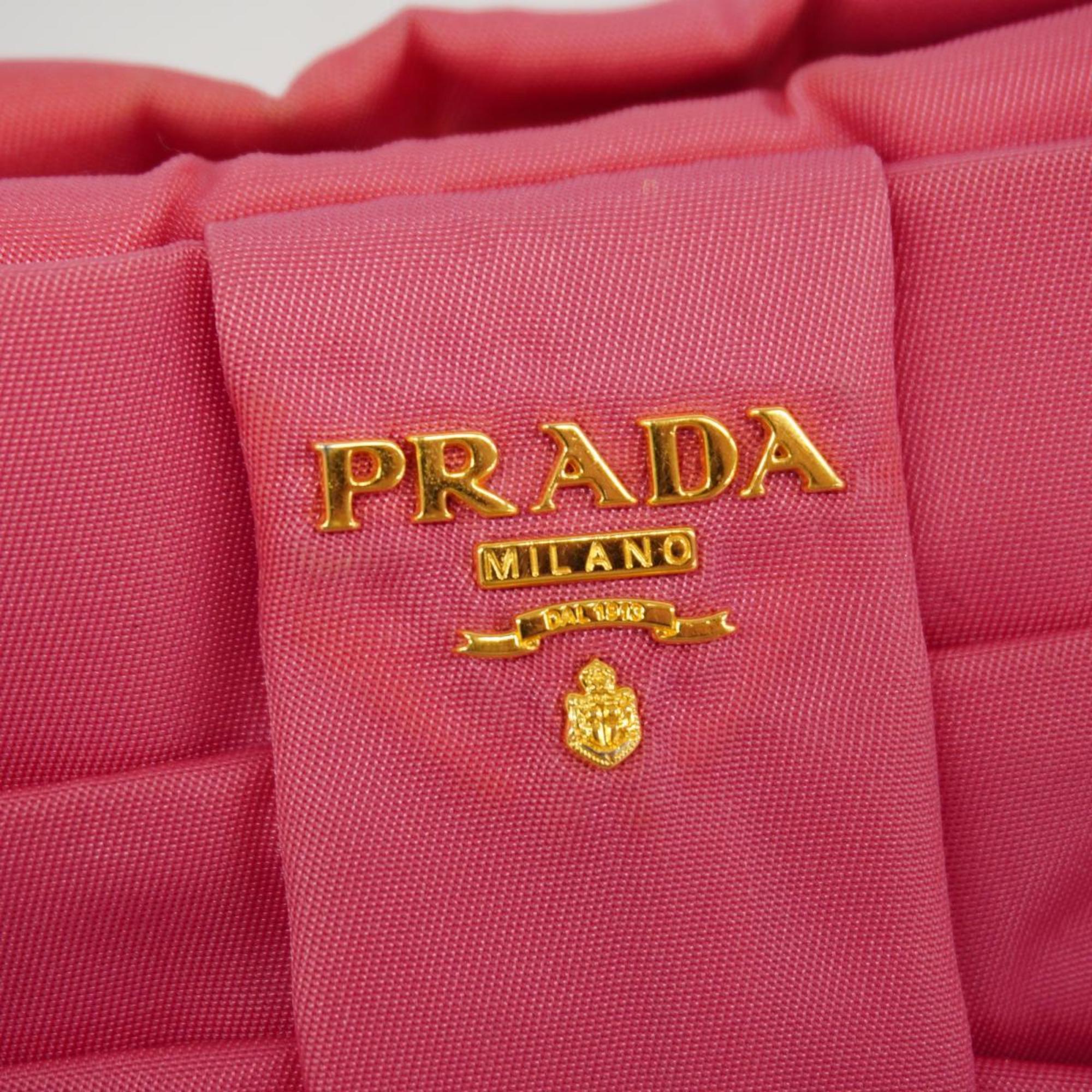 プラダ(Prada) プラダ ポーチ ナイロン ピンク レディース | eLADY ...