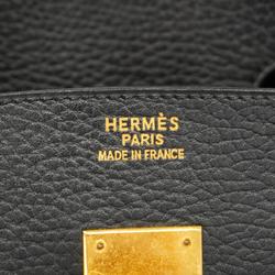 エルメス(Hermes) エルメス ハンドバッグ バーキン35 □F刻印 アルデンヌ ブラック   レディース