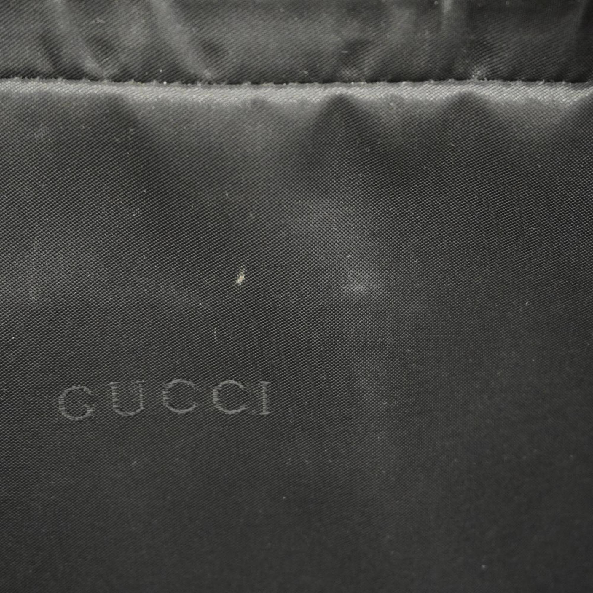 グッチ(Gucci) グッチ ハンドバッグ バンブー 000 0829 エナメル ブラック  レディース