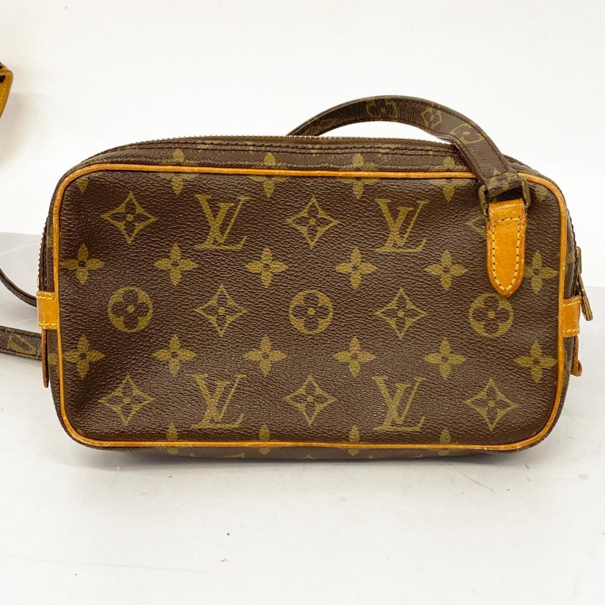 ルイ・ヴィトン(Louis Vuitton) ルイ・ヴィトン ショルダーバッグ モノグラム マルリーバンドリエール M51828 ブラウンレディース  | eLADY Globazone