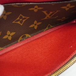 ルイ・ヴィトン(Louis Vuitton) ルイ・ヴィトン 長財布 モノグラム ポルトフォイユ エミリー M60136 ブラウン ルージュレディース