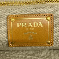 プラダ(Prada) プラダ トートバッグ カナパ キャンバス パープル ピンク ブラック   レディース