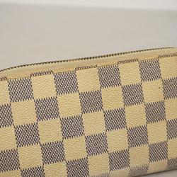 ルイ・ヴィトン(Louis Vuitton) ルイ・ヴィトン 長財布 ダミエ・アズール ジッピーウォレット N60019 ホワイトメンズ レディース