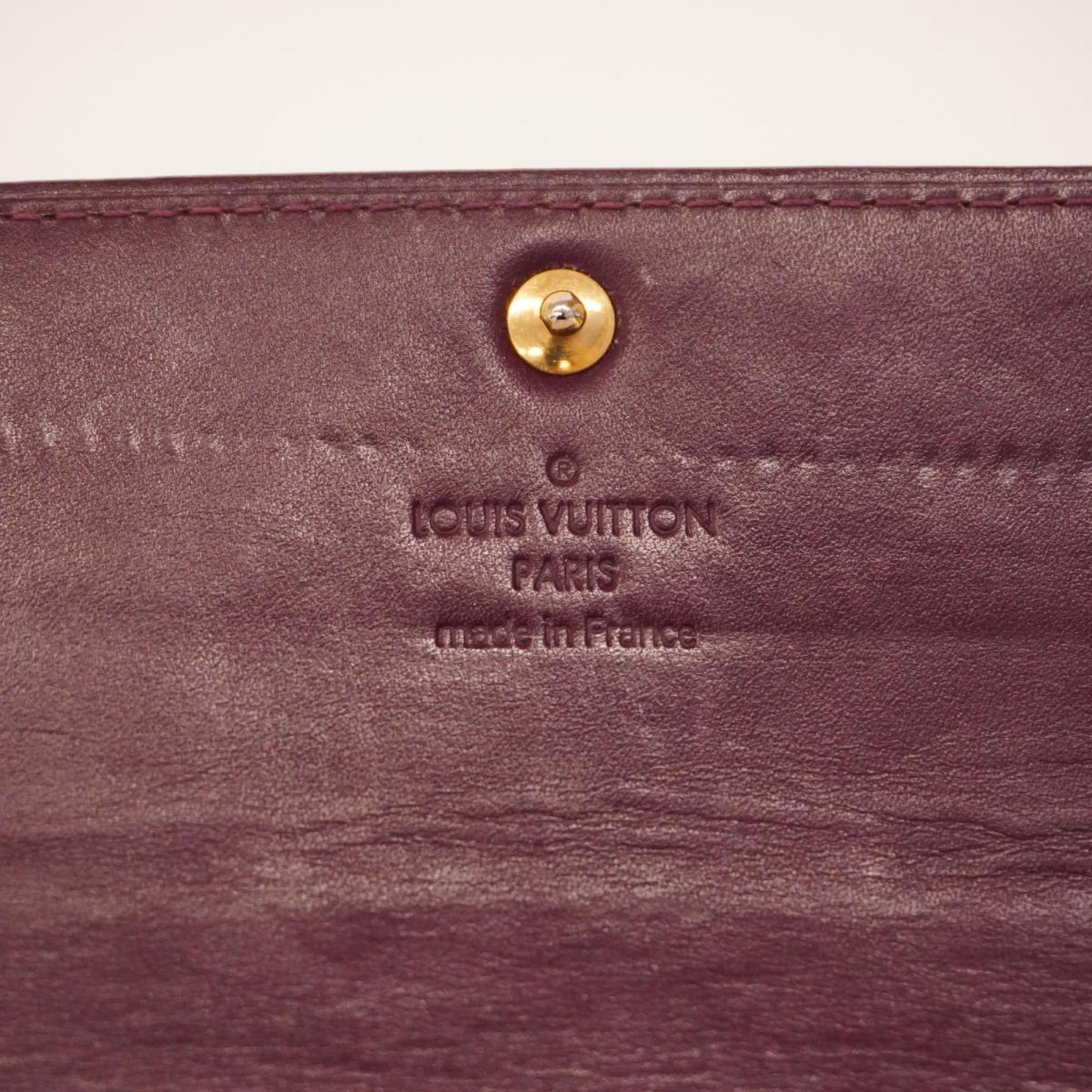ルイ・ヴィトン(Louis Vuitton) ルイ・ヴィトン 長財布 ヴェルニ ポルトフォイユサラ M93577 ヴィオレットレディース