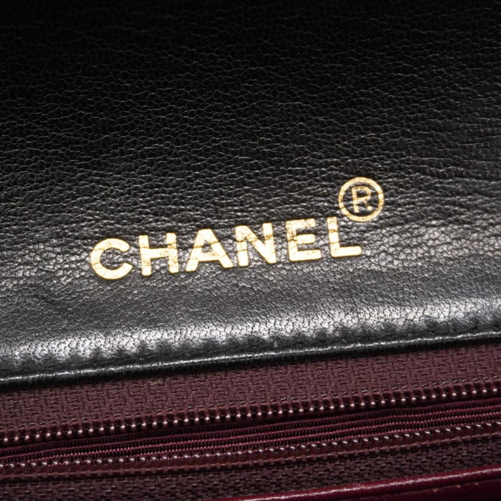 シャネル(Chanel) シャネル ショルダーバッグ マトラッセ チェーンショルダー ラムスキン ブラック   レディース