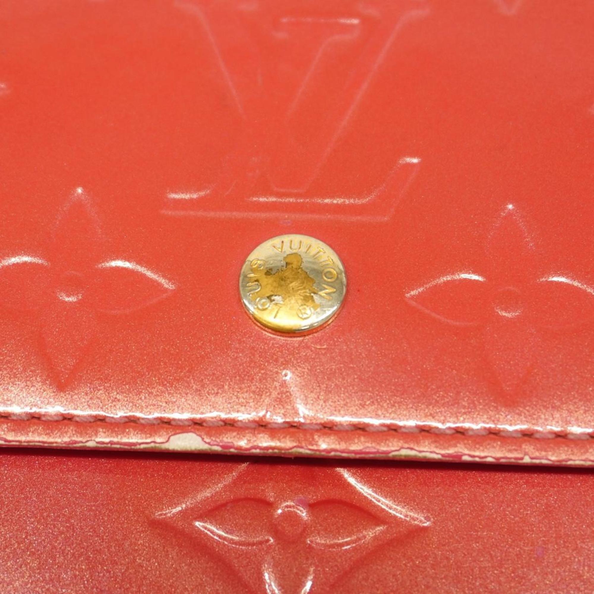 ルイ・ヴィトン(Louis Vuitton) ルイ・ヴィトン 三つ折り財布 ヴェルニ ポルトモネビエカルトクレディ M9139F フランボワーズレディース