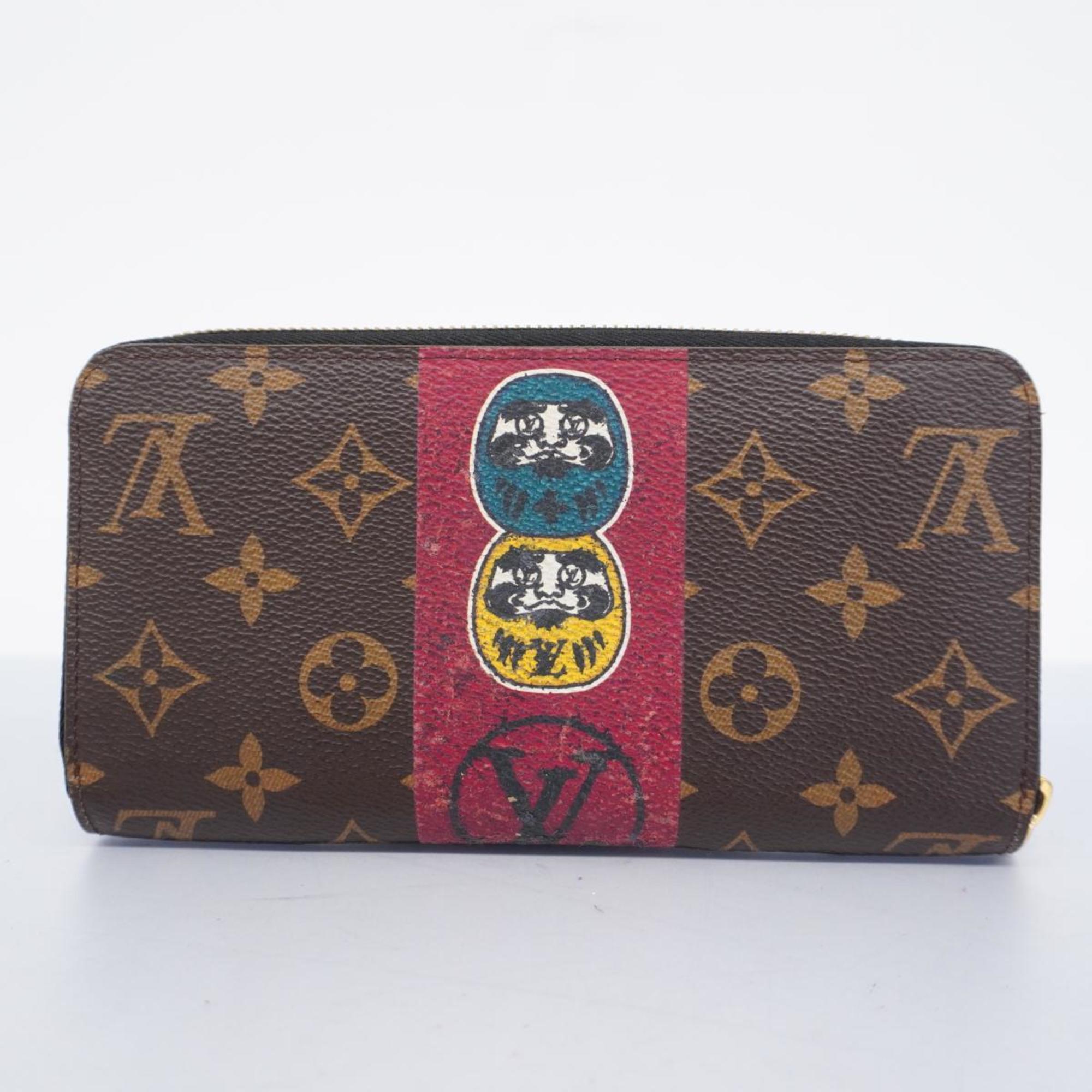 ルイ・ヴィトン(Louis Vuitton) ルイ・ヴィトン 長財布 モノグラム・ダルマ ジッピーウォレット M67258 ブラウンメンズ レディース