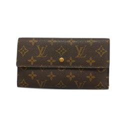 ルイ・ヴィトン(Louis Vuitton) ルイ・ヴィトン 長財布 モノグラム ポルトフォイユインターナショナル M61217 ブラウンメンズ レディース