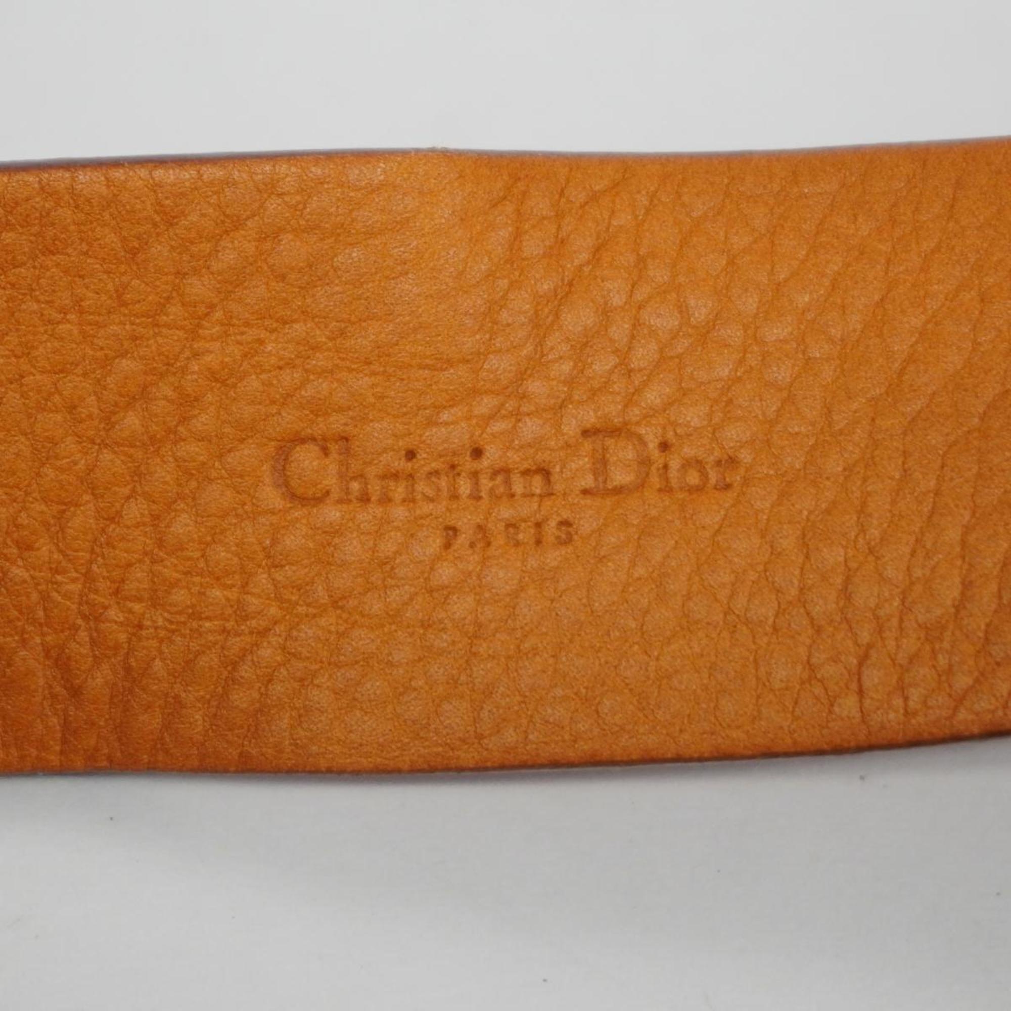 クリスチャン・ディオール(Christian Dior) クリスチャンディオール ウエストバッグ サドルバッグ レザー ブラウン   レディース