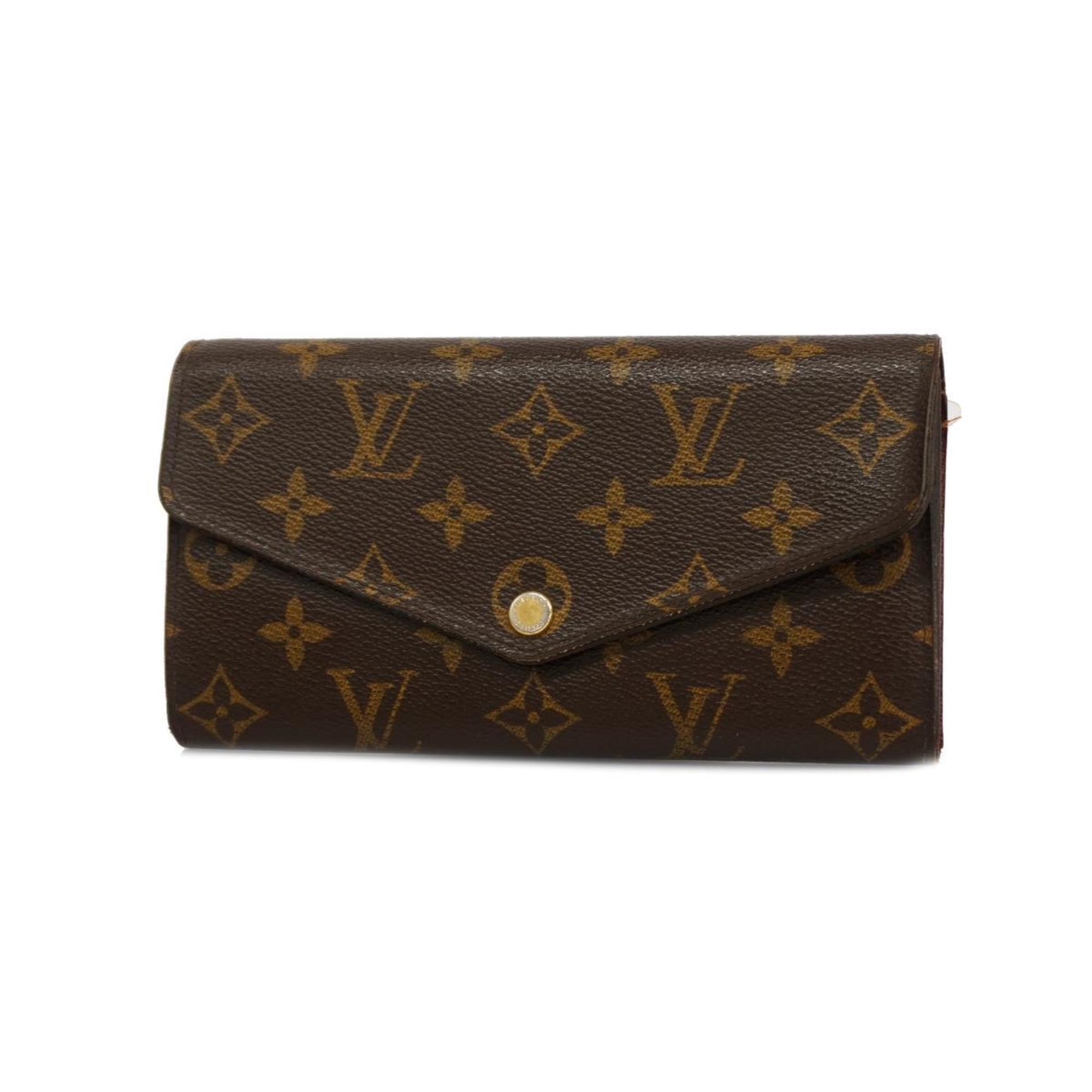 ルイ・ヴィトン(Louis Vuitton) ルイ・ヴィトン 長財布 モノグラム ポルトフォイユサラ M60531 ブラウンメンズ レディース