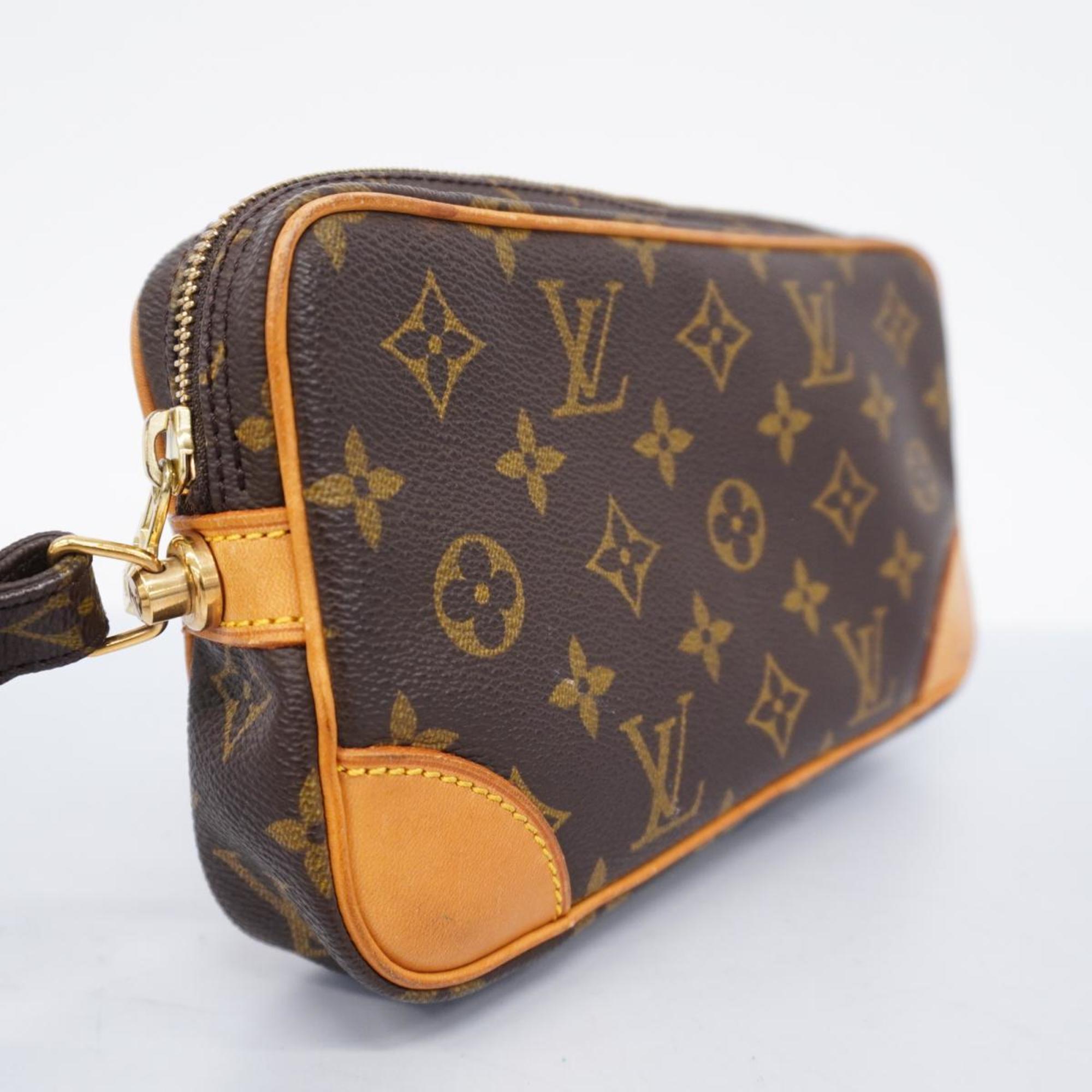 ルイ・ヴィトン(Louis Vuitton) ルイ・ヴィトン クラッチバッグ モノグラム マルリードラゴンヌPM M51827 ブラウンメンズ レディース