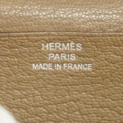 エルメス(Hermes) エルメス 長財布 ベアンスフレ □O刻印 シェブルミゾル エトゥープ   レディース