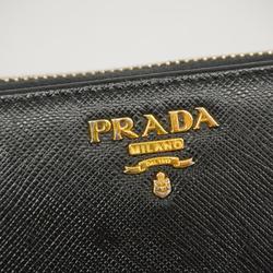 プラダ(Prada) プラダ 長財布 レザー ブラック   メンズ レディース