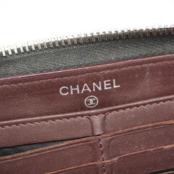 シャネル(Chanel) シャネル 長財布 マトラッセ ラムスキン ブラック   レディース