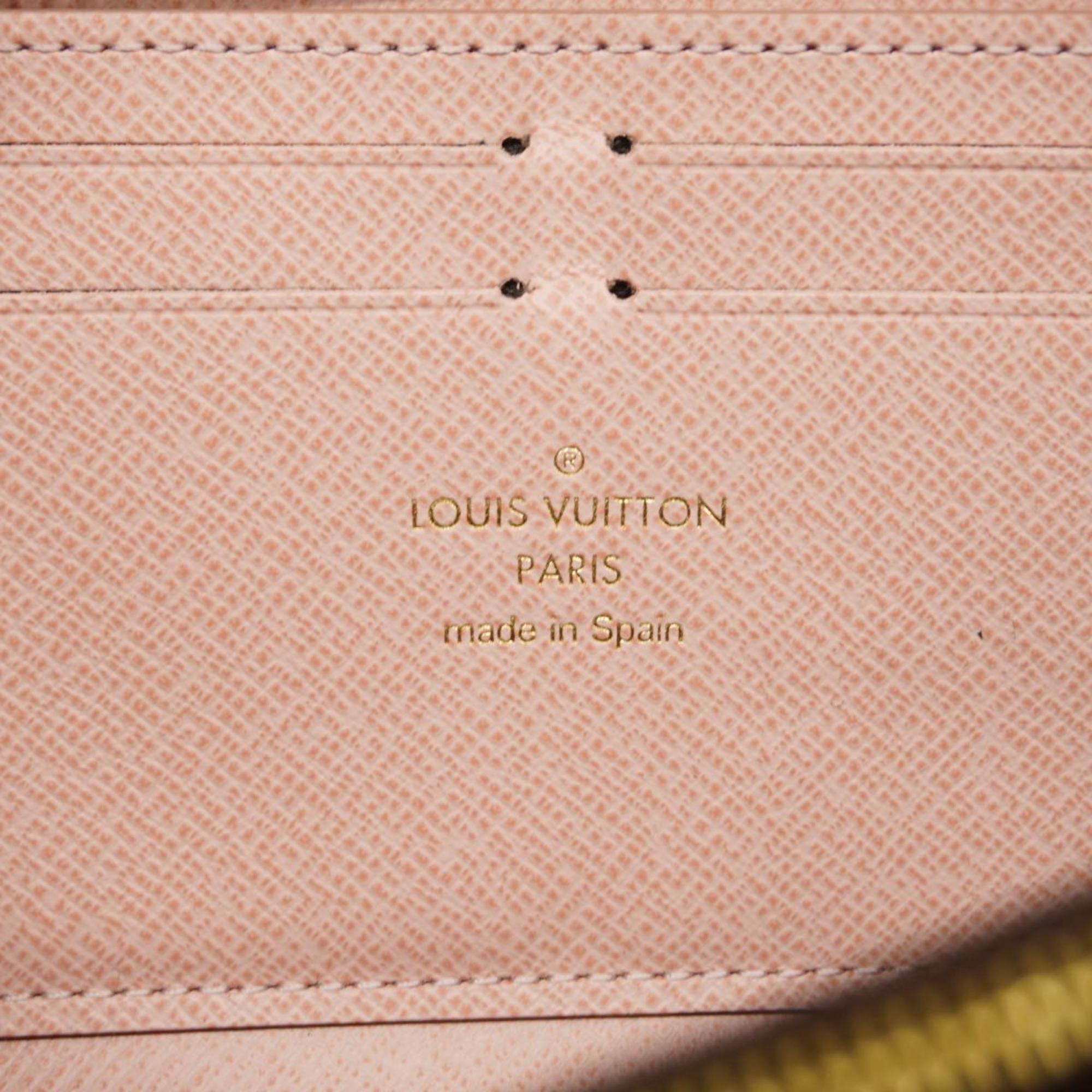 ルイ・ヴィトン(Louis Vuitton) ルイ・ヴィトン 長財布 モノグラム ポルトフォイユクレマンス M61298 ブラウン ローズバレリーヌメンズ レディース