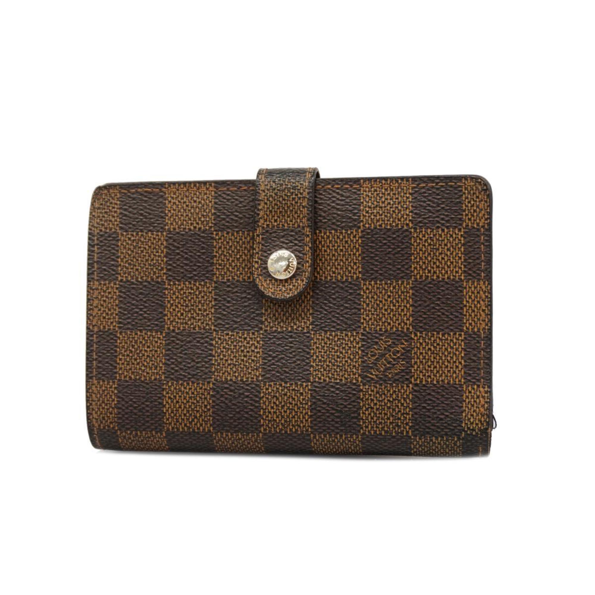 ルイ・ヴィトン(Louis Vuitton) ルイ・ヴィトン 財布 ダミエ ポルトフォイユヴィエノワ N61674 エベヌメンズ レディース