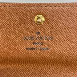 ルイ・ヴィトン(Louis Vuitton) ルイ・ヴィトン 長財布 モノグラム ポシェットポルトモネクレディ M61726 ブラウンメンズ レディース