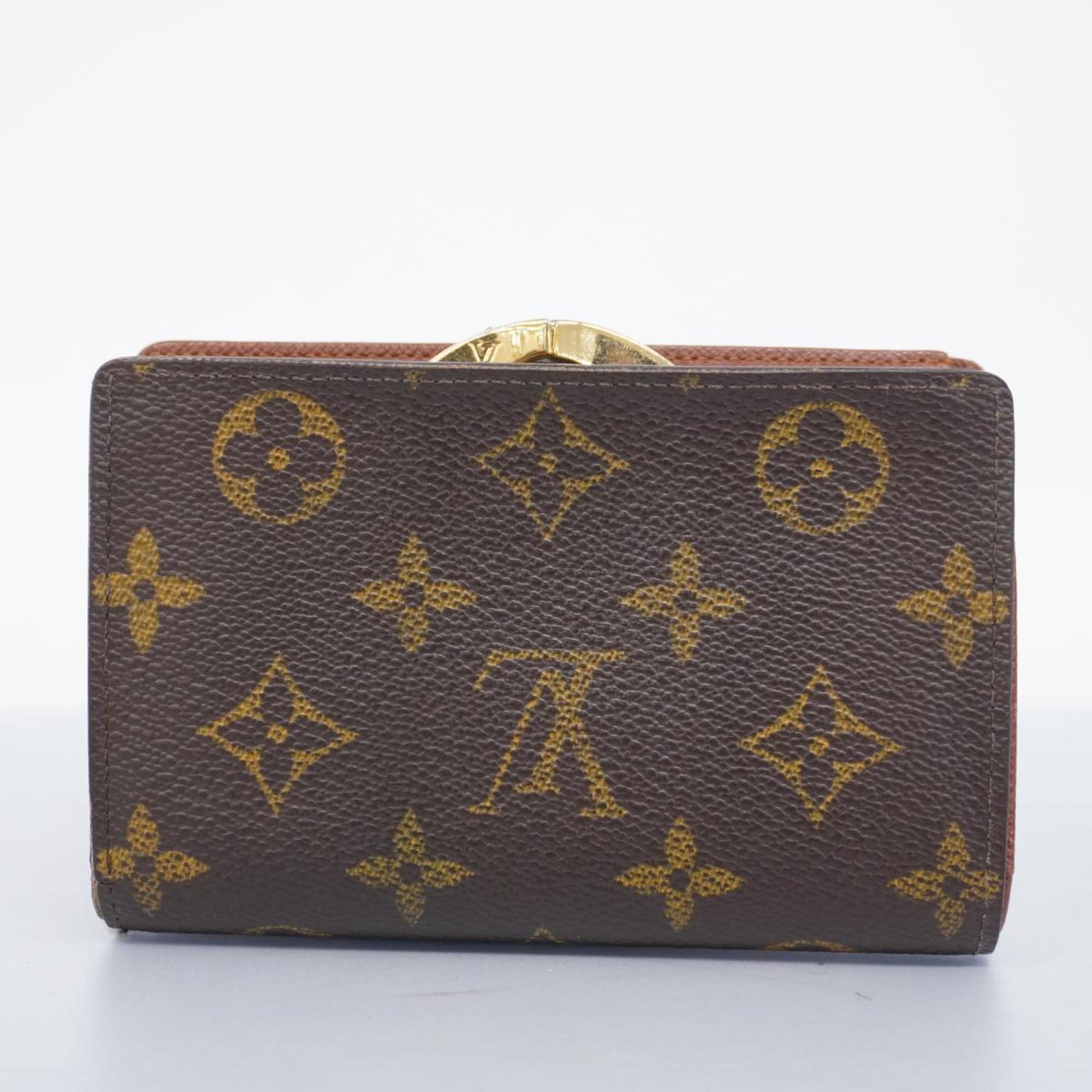 ルイ・ヴィトン(Louis Vuitton) ルイ・ヴィトン 財布 モノグラム ポルトモネビエヴィエノワ M61663 ブラウンレディース