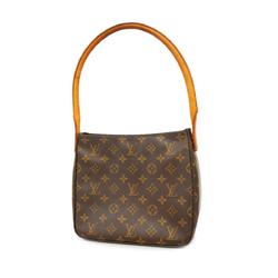 ルイ・ヴィトン(Louis Vuitton) ルイ・ヴィトン ショルダーバッグ モノグラム ルーピングMM M51146 ブラウンレディース