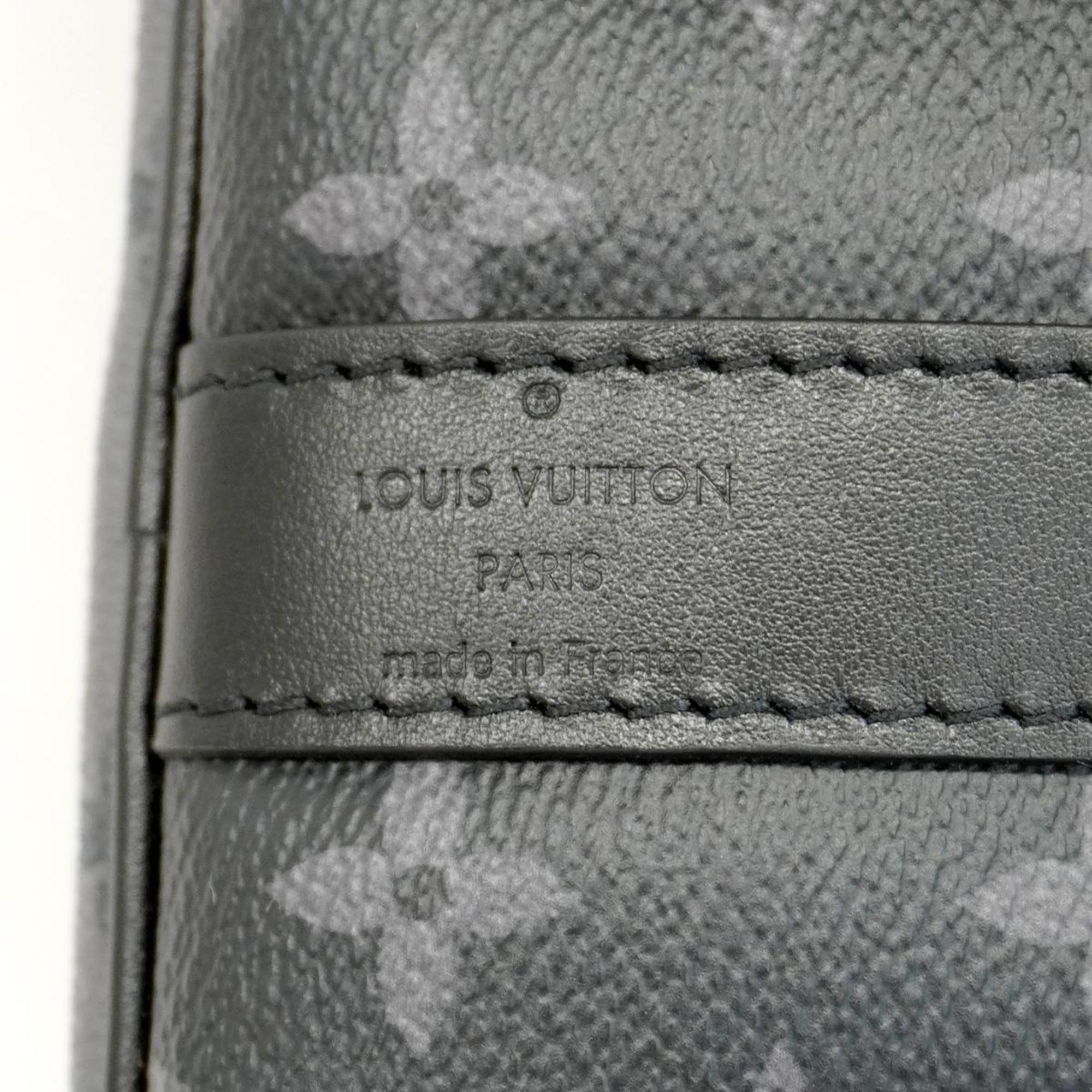 ルイ・ヴィトン(Louis Vuitton) ルイ・ヴィトン ボストンバッグ モノグラム・エクリプス キーポルバンドリエール50 M45392 ブラックメンズ