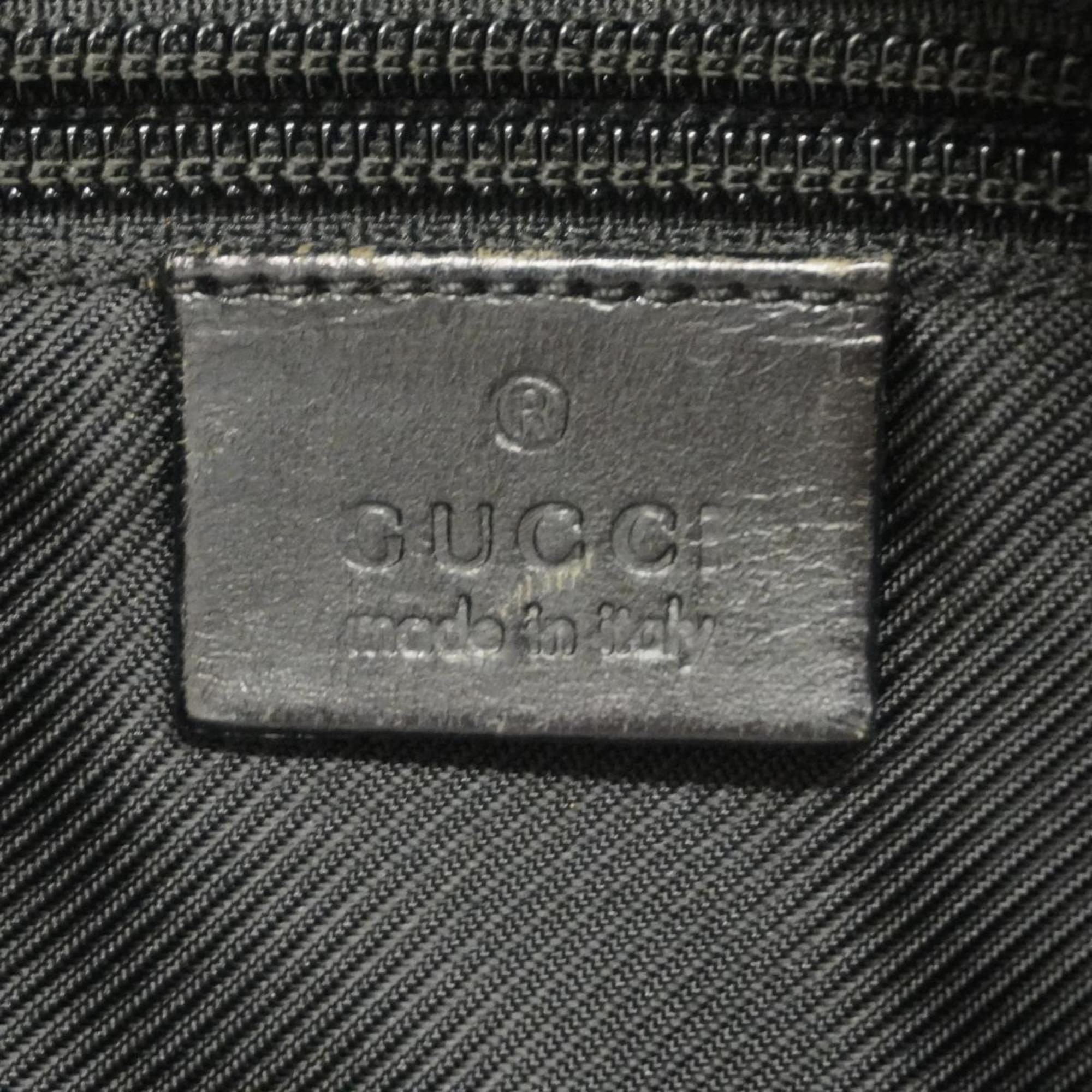 グッチ(Gucci) グッチ ショルダーバッグ GGキャンバス 019 0433 キャンバス ブラック シャンパン  レディース