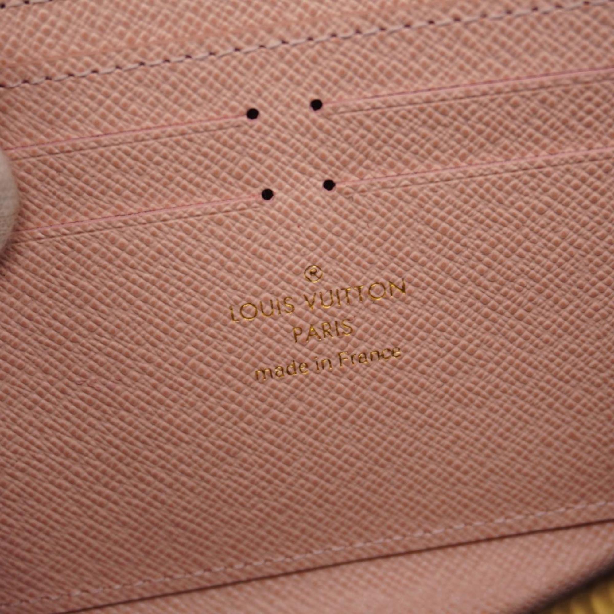 ルイ・ヴィトン(Louis Vuitton) ルイ・ヴィトン 長財布 モノグラム ポルトフォイユクレマンス M61298 ローズバレリーヌレディース
