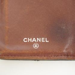 シャネル(Chanel) シャネル 長財布 マトラッセ ラムスキン ブラック   レディース