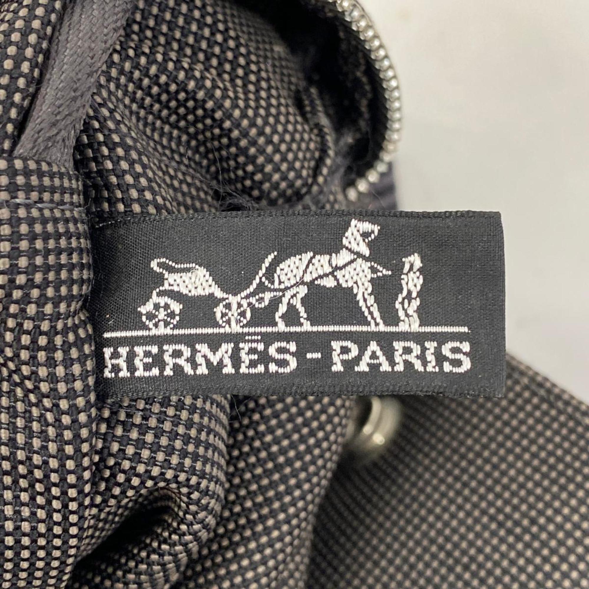 エルメス(Hermes) エルメス トートバッグ エールラインMM キャンバス グレー   メンズ レディース