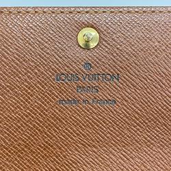 ルイ・ヴィトン(Louis Vuitton) ルイ・ヴィトン 長財布 モノグラム ポシェットポルトモネクレディ M61726 ブラウンメンズ レディース