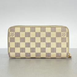 ルイ・ヴィトン(Louis Vuitton) ルイ・ヴィトン 長財布 ダミエ・アズール ジッピーウォレット N60019 ホワイトメンズ レディース