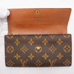 ルイ・ヴィトン(Louis Vuitton) ルイ・ヴィトン 長財布 モノグラム ポシェットポルトモネクレディ M61725 ブラウンメンズ レディース