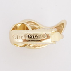 クリスチャン・ディオール(Christian Dior) クリスチャンディオール イヤリング ドロップモチーフ ラインストーン GPメッキ ゴールド  レディース