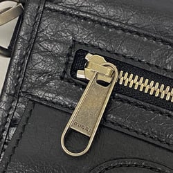 グッチ(Gucci) インターロッキングG 575837 レディース,メンズ レザー ショルダーバッグ ブラック