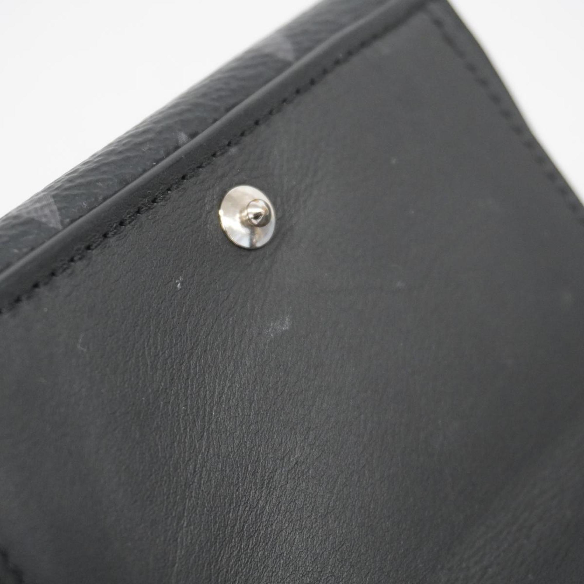 ルイ・ヴィトン(Louis Vuitton) ルイ・ヴィトン 三つ折り財布 モノグラム・エクリプス ディスカバリーコンパクトウォレット M67630 ブラック グレーメンズ