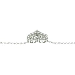 ティファニー(Tiffany) プラチナ ダイヤモンド メンズ,レディース ファッション ペンダントネックレス (シルバー) センチメンタル ハート ダイヤモンド ネックレス