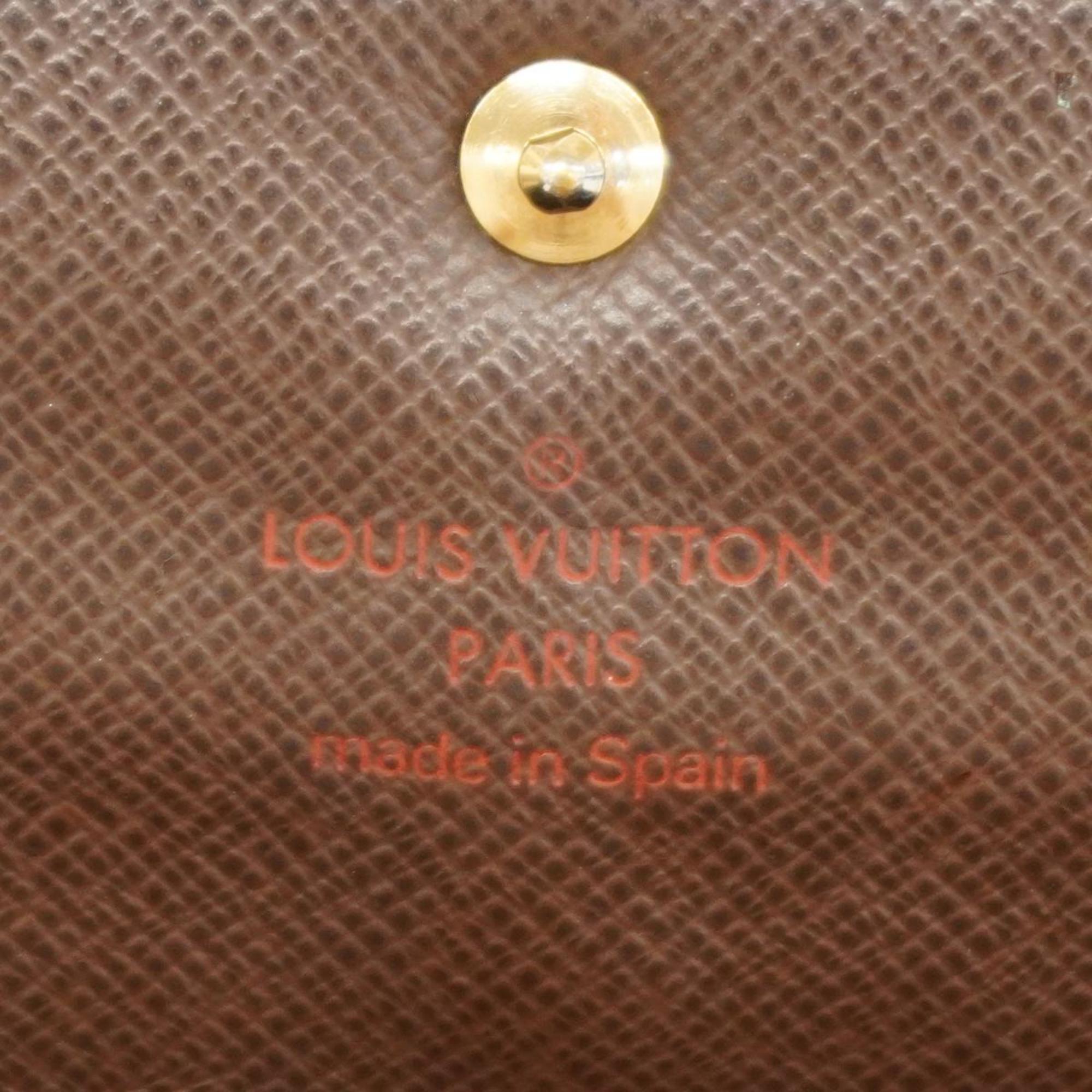 ルイ・ヴィトン(Louis Vuitton) ルイ・ヴィトン 長財布 ダミエ ポルトフォイユサラ N61734 エベヌメンズ レディース